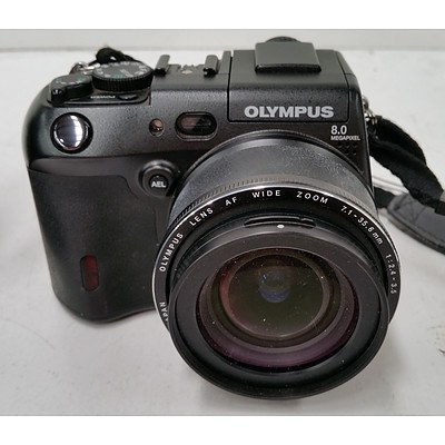 Olympus C-8080 Wide Zoom 8.0 Megapixel Digital Camera