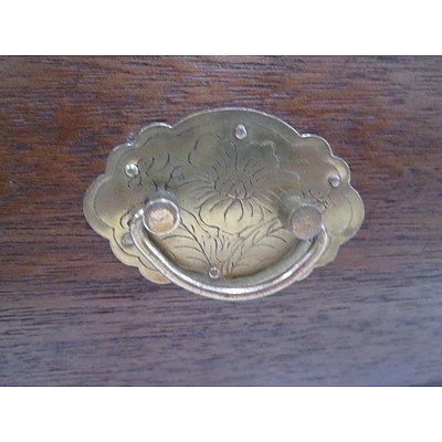 Ornate Carved Jewellery Box