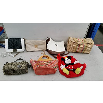 Lot of 7 Handbags