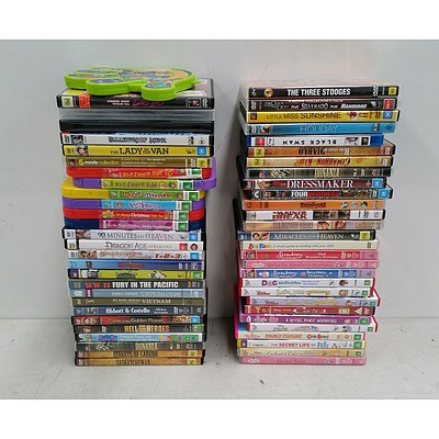 Lot of Approx 60 DVDs