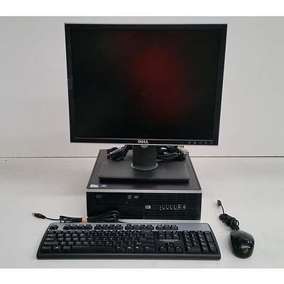 HP Compaq 8000 Elite Small Form Factor Pentium Dual-Core (E6700) 3.20GHz with 20 Inch LCD Monitor