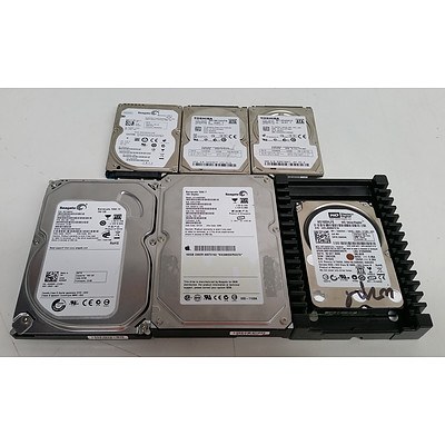 Bulk Lot of Assorted 160GB SATA Hard Drives - Lot of 47