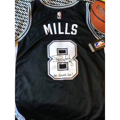 Signed Patty Mills Jersey