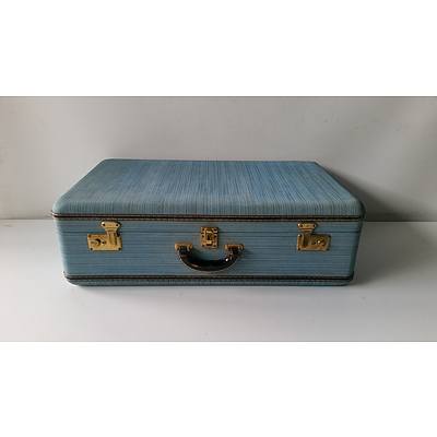 Four Retro Suitcases