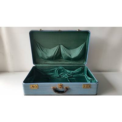 Four Retro Suitcases