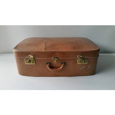 Four Retro Suitcases