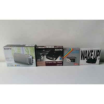 Four Electronic Audio Devices