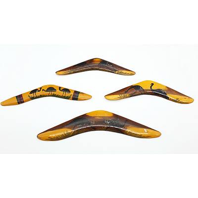 Group of Mulga Wood Boomerangs