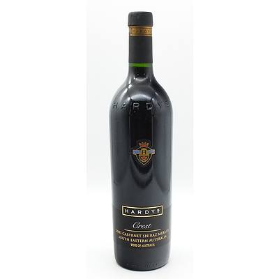 Hardys Crest 2003 Cabernet Shiraz Merlot 750ml