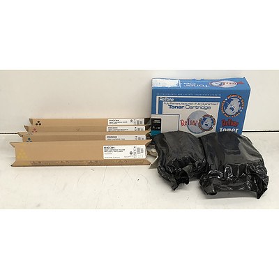 Assorted Toner Cartridges - Lot of Seven
