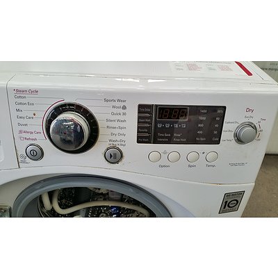 LG Direct Drive Inverter Combination Front Loader 8.5kg Washing Machine/4.5kg Dryer