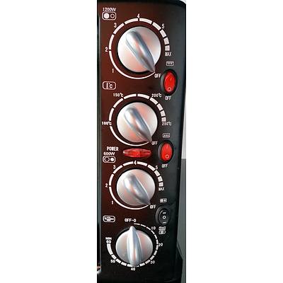 Singer Electric Oven with Two Hotplates