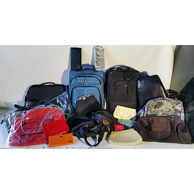 Large Group of Bags, Handbags and Wallets