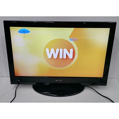 Sanyo 26XR9DA 26" LCD TV & AWA MSDV2203-F3-D0 22" HD-Ready LCD TV w/Built in DVD Player