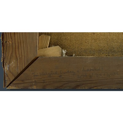 European School: Still Life with Mixed Blooms Oil on Canvas