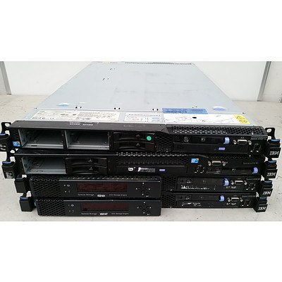 IBM x3550 1RU Servers - Lot of 5