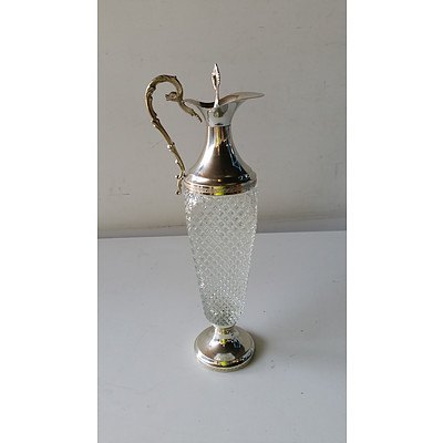 Cut Glass Water Jug