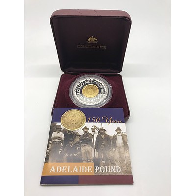 2002 Adelaide Pound Bi-Metal Commemorative Pound