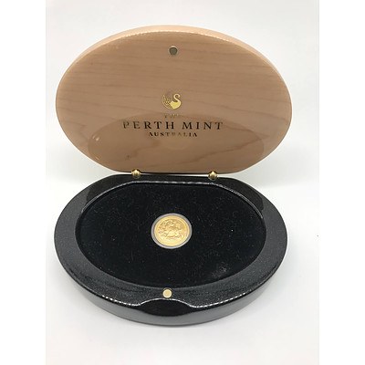 2018 Year of the Dog 1/10 Ounce Pure Gold Proof Coin