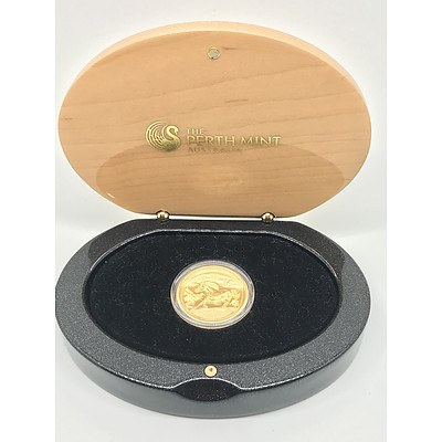2014 Year of the Horse 1 Ounce Pure Gold Proof Coin