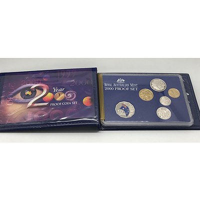 2000 Proof Coin Set in Original Box