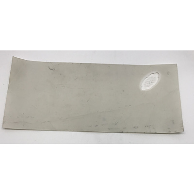 Error Note - Australian $20 Banknote Error Note - Complete Intaglio Misprint