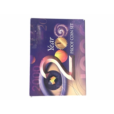 2000 Proof Coin Set in Original Box