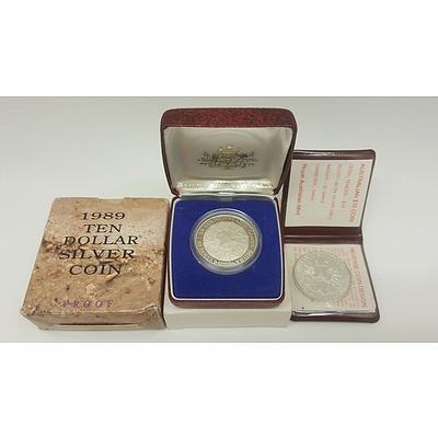 Assorted Silver Commemorative Proof Coins
