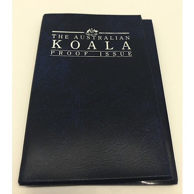 1989 Platinum Proof Coin from the Australian Koala Proof Issue Series