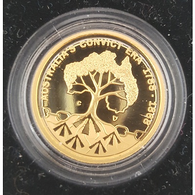 2018 $10 Gold Proof Coin Rascals & Ratbags Australia?s Convict Era 1788 - 1868
