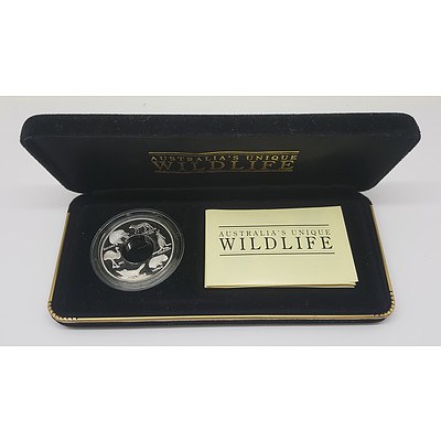 Pure Silver 'Australian Birds and Mammals' Medal