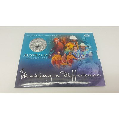 2003 Six Coin Uncirculated Set