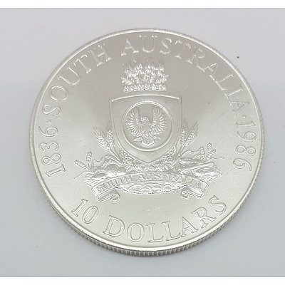 Sterling Silver Australian State Series $10 Coin