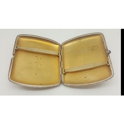 Silver Cigarette Case R.Mellin Finland Helsinki 1901