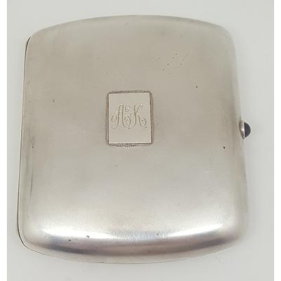 Silver Cigarette Case R.Mellin Finland Helsinki 1901
