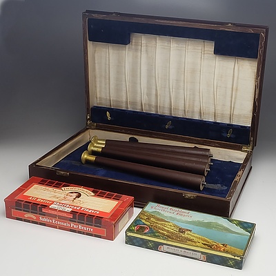 Vintage Cutlery Canteen and Various Other Tins and Boxes