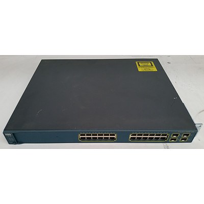 Cisco Catalyst 3560G Series 24-Port Gigabit Managed Switch