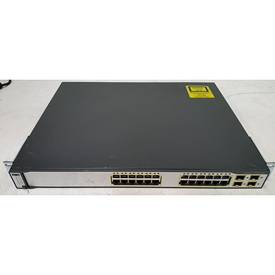 Cisco Catalyst 3750G Series 24-Port Gigabit Managed Switch
