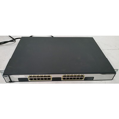 Cisco Catalyst 3750 Series 24-Port Gigabit Managed Switch
