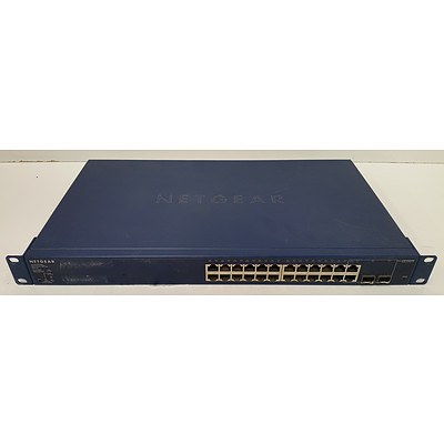 NetGear GS724TP ProSafe 24-Port Gigabit Smart Switch w/ 24 PoE Ports