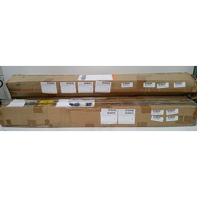 Atdec TH-1040-EXT-1000-1H Telehook Ceiling Mount Extension - Lot of Eleven *BRAND NEW