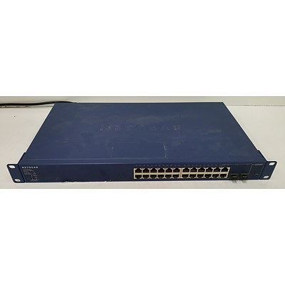 NetGear GS724TP ProSafe 24-Port Gigabit Smart Switch w/ 24 PoE Ports