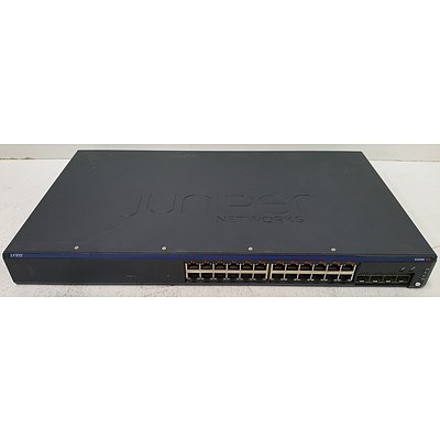 Juniper Networks EX2200 PoE 24-Port Gigabit Managed Switch