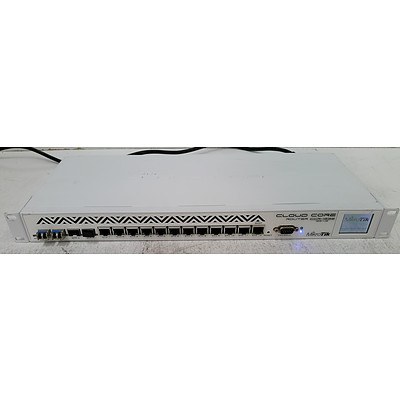 MikroTik CCR1036-12G-4S Cloud Core Router w/ 12 x Gigabit Ports - Lot of Three