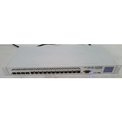 MikroTik CCR1036-12G-4S Cloud Core Router w/ 12 x Gigabit Ports - Lot of Three