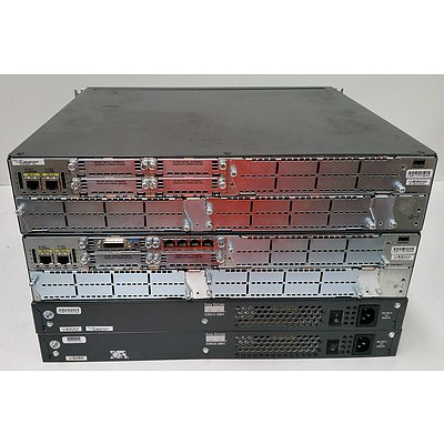 Cisco 2800 Series Integrated Services Router - Lot of Four