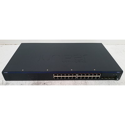 Juniper Networks EX2200 PoE 24-Port Gigabit Managed Switch
