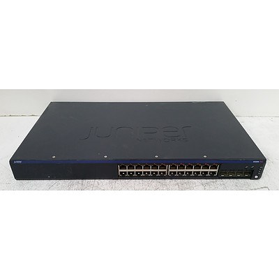 Juniper Networks EX2200 PoE 24-Port Gigabit Managed Switch