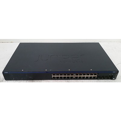 Juniper Networks EX2200 PoE 24-Port Gigabit Managed Switch