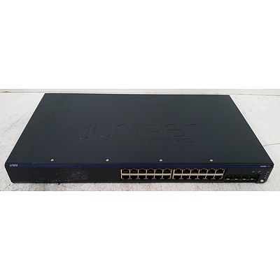 Juniper Networks EX2200 PoE 24-Port Gigabit Managed Switch